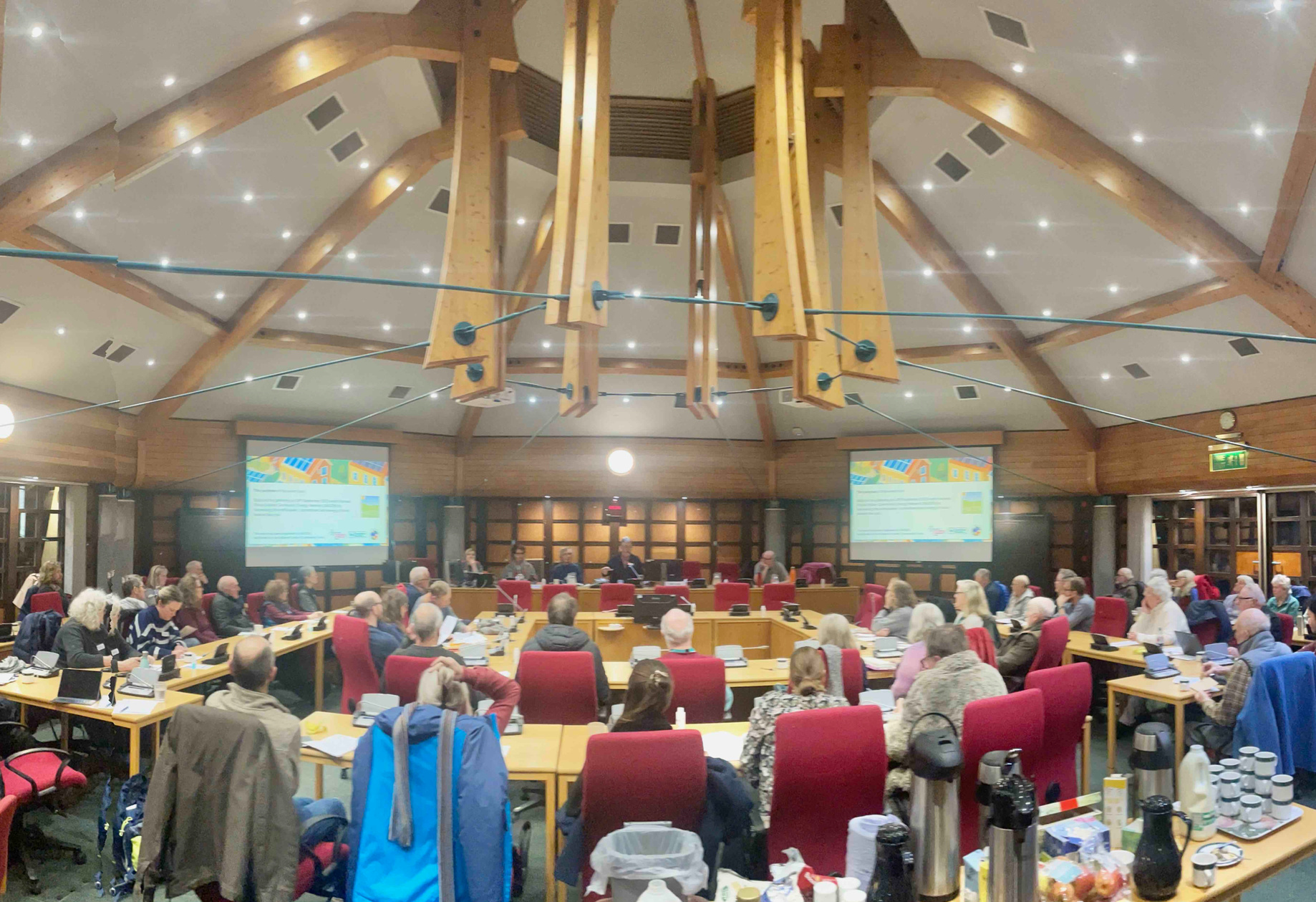 Community energy workshop held in 2025 for the Stroud District.